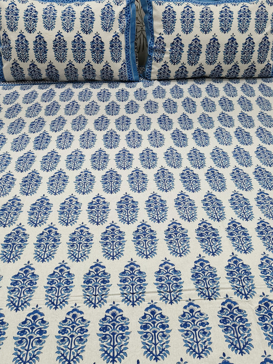 FRESH ARRIVAL Handblock Printed Premium Bedsheets