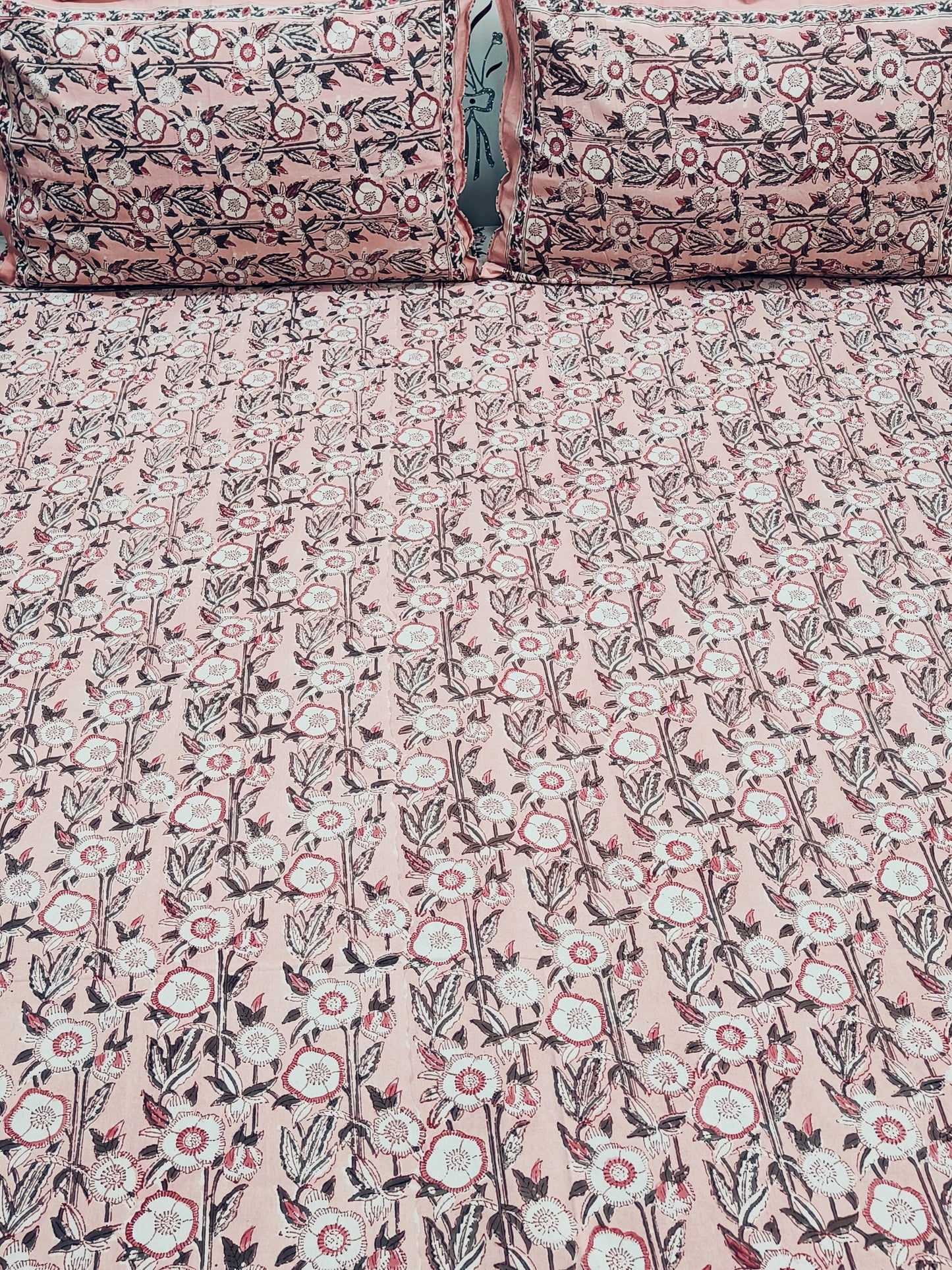 Fresh Arrival Handblock Printed Premium Bedsheets