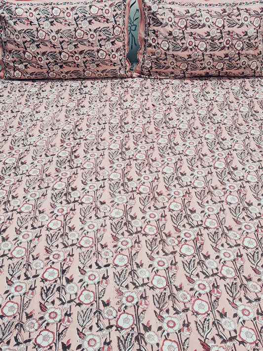 Fresh Arrival Handblock Printed Premium Bedsheets