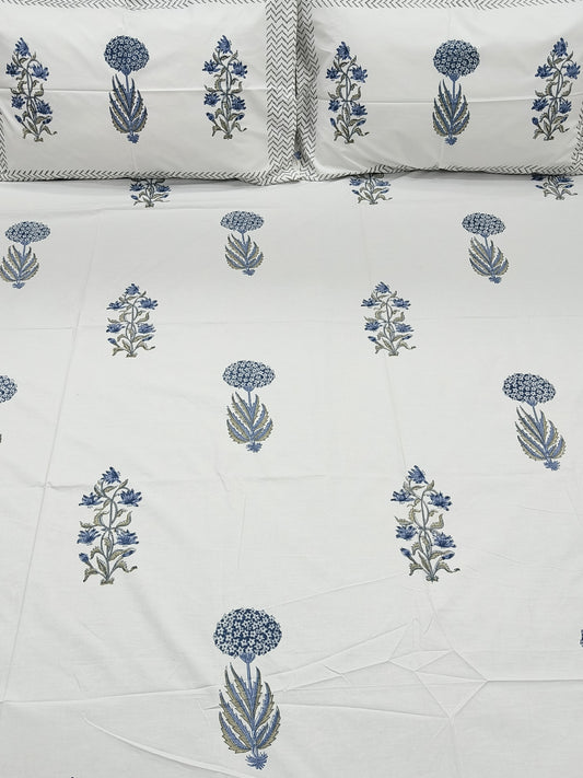 Handblock Printed Premium Bedsheets
