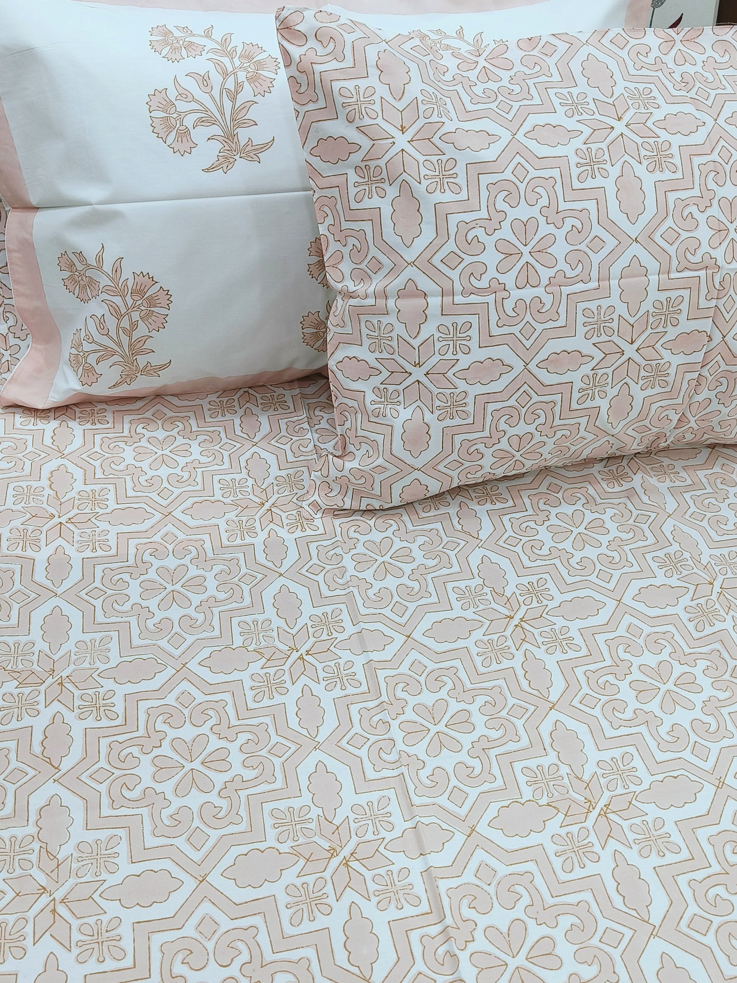 FRESH ARRIVAL Handblock Printed Premium Bedsheets