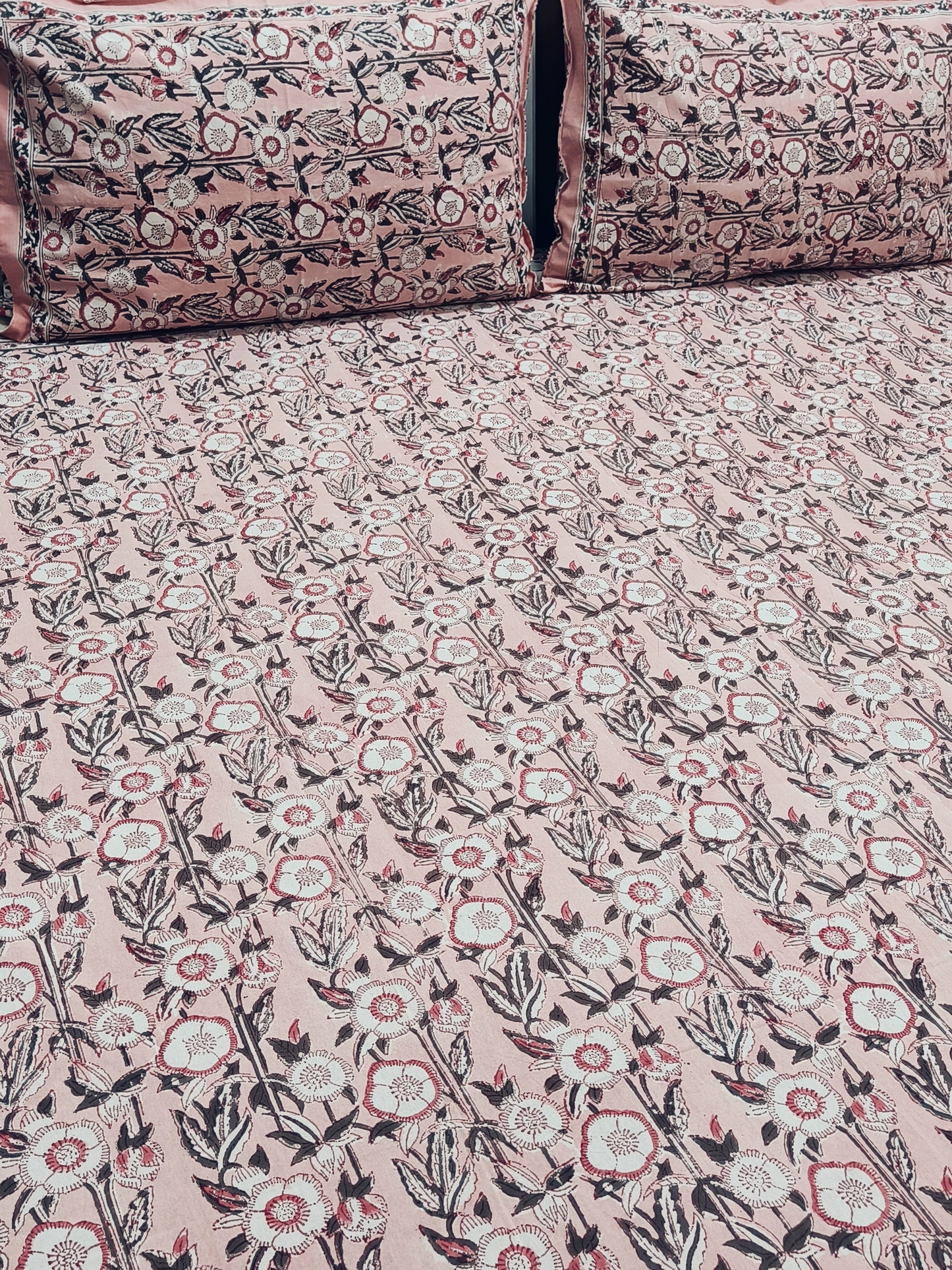 Fresh Arrival Handblock Printed Premium Bedsheets