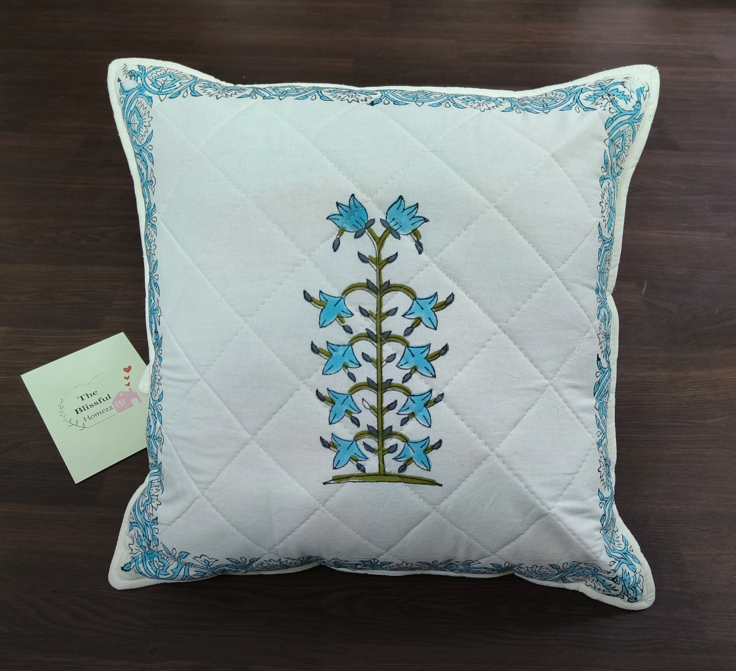 Handblock Printed Cushion Cover