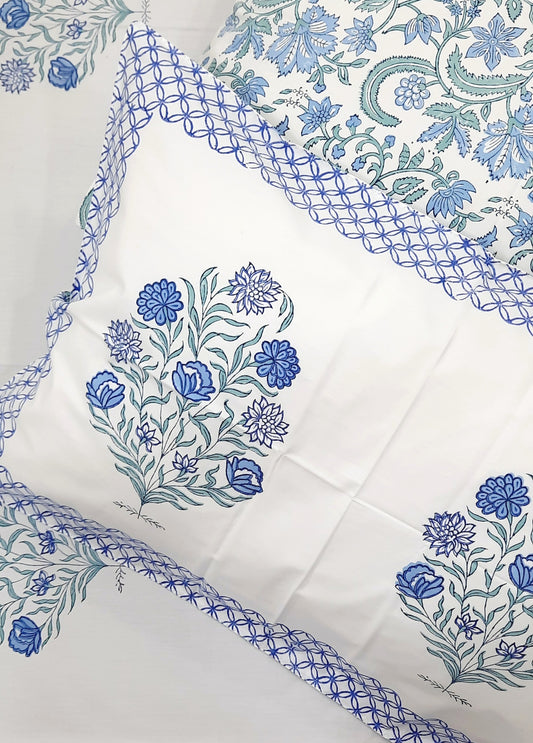 Handblock Printed Premium Bedsheets (Dispatch Time 24 Hours)