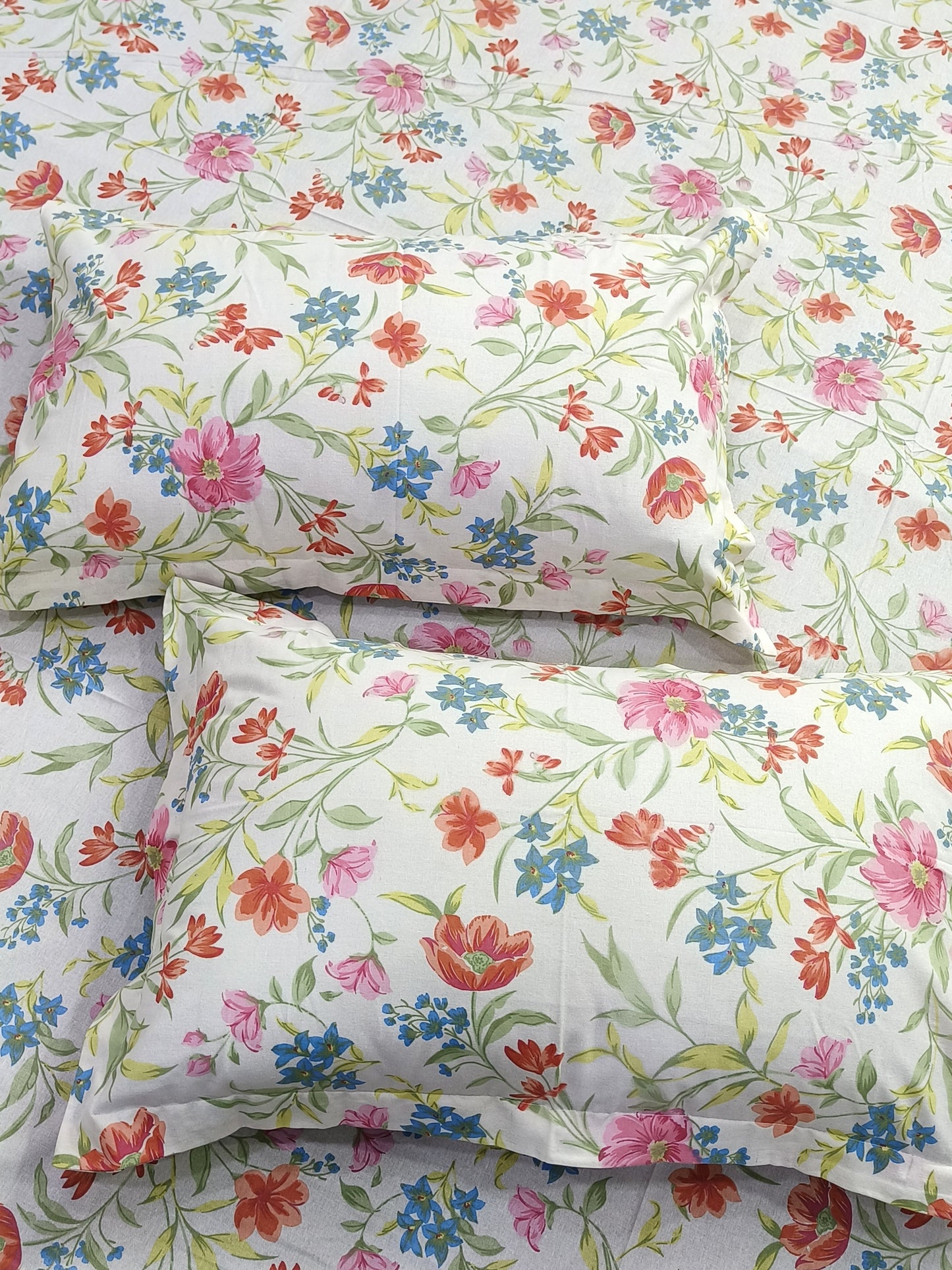 Floral Print Sadabahaar Bedsheet