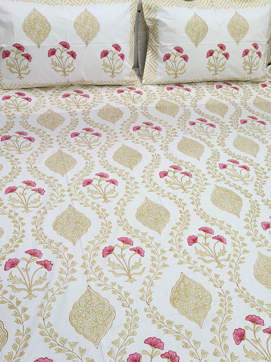 Handblock Printed Premium Bedsheets