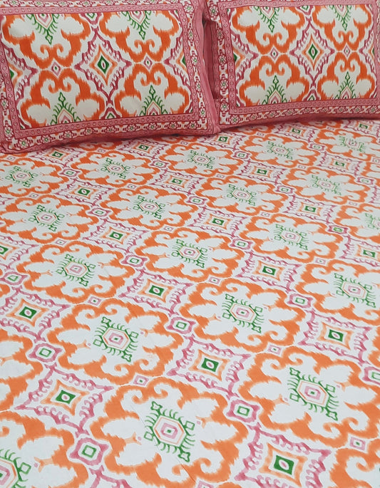 Floral Sadabahaar Bedsheets(Dispatch Time 24 Hours)