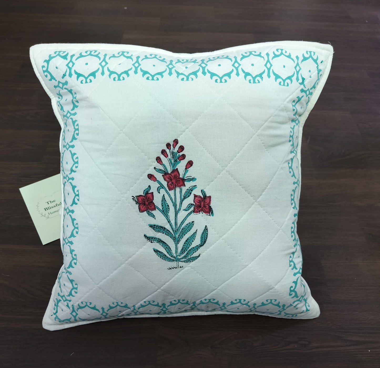 Handblock Printed Cushion Cover