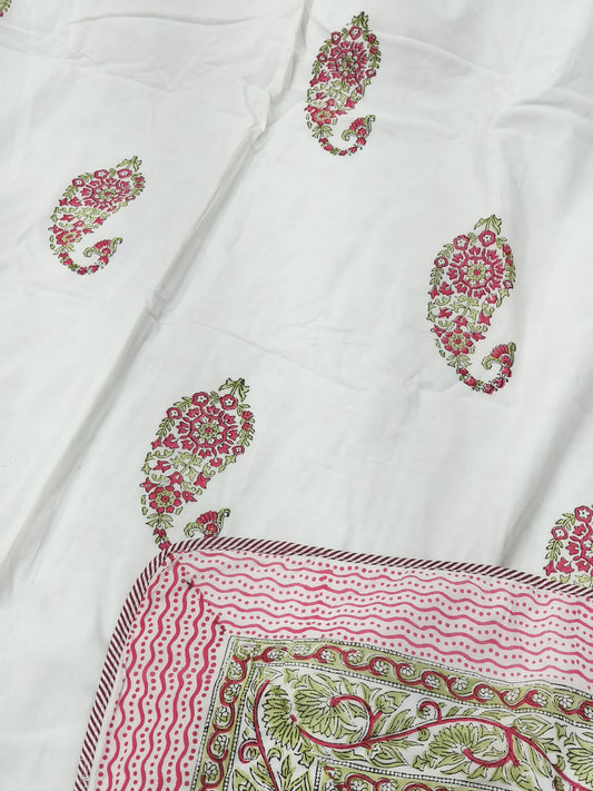 Handblock Printed Premium Double Bed Dohar