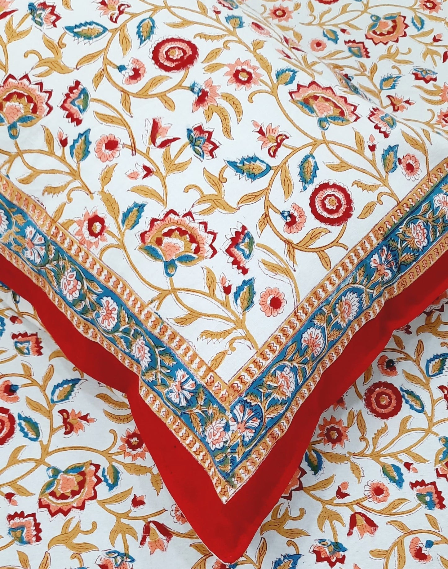 Handblock Printed Premium Bedsheets