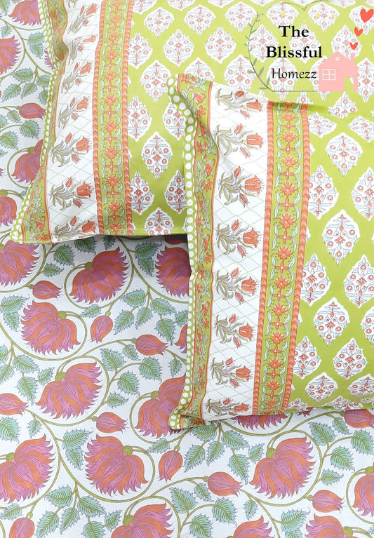 Floral Sadabahaar Bedsheet