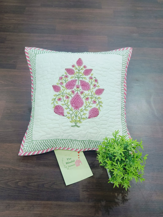 Handblock Printed Cushion Cover