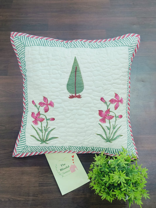 Handblock Printed Cushion Cover