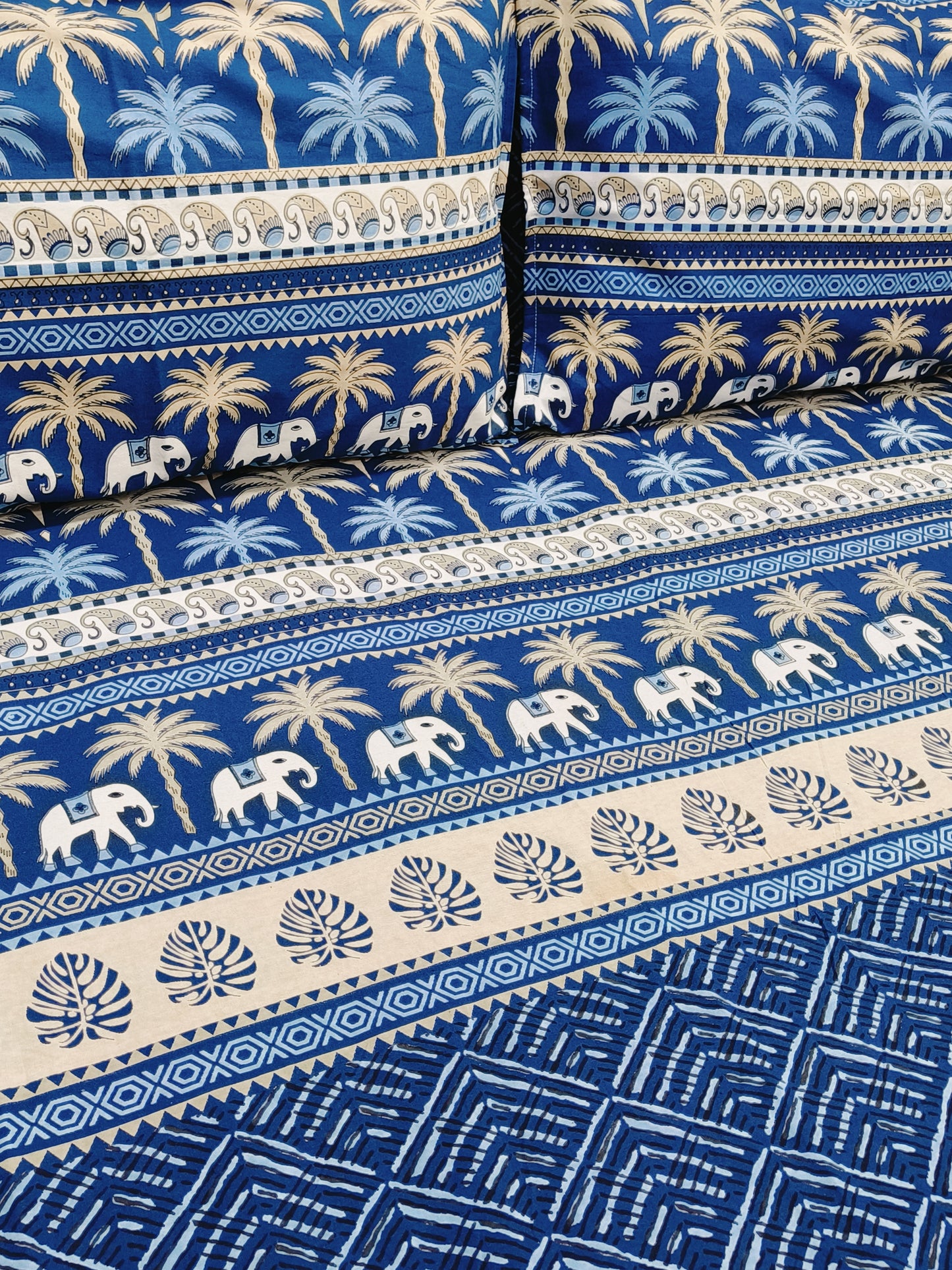 Gulbahaar King Size Bedsheets