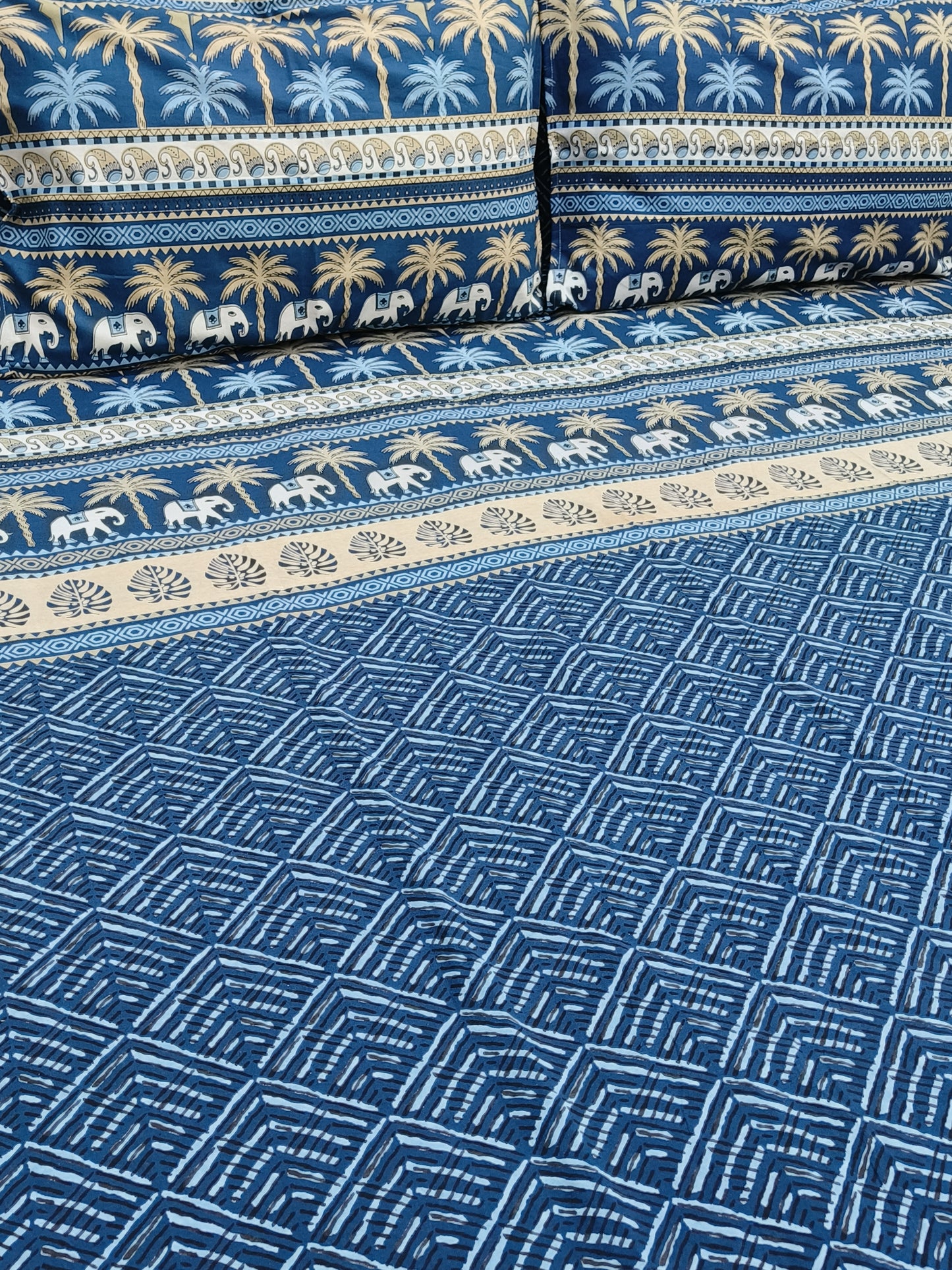 Gulbahaar King Size Bedsheets