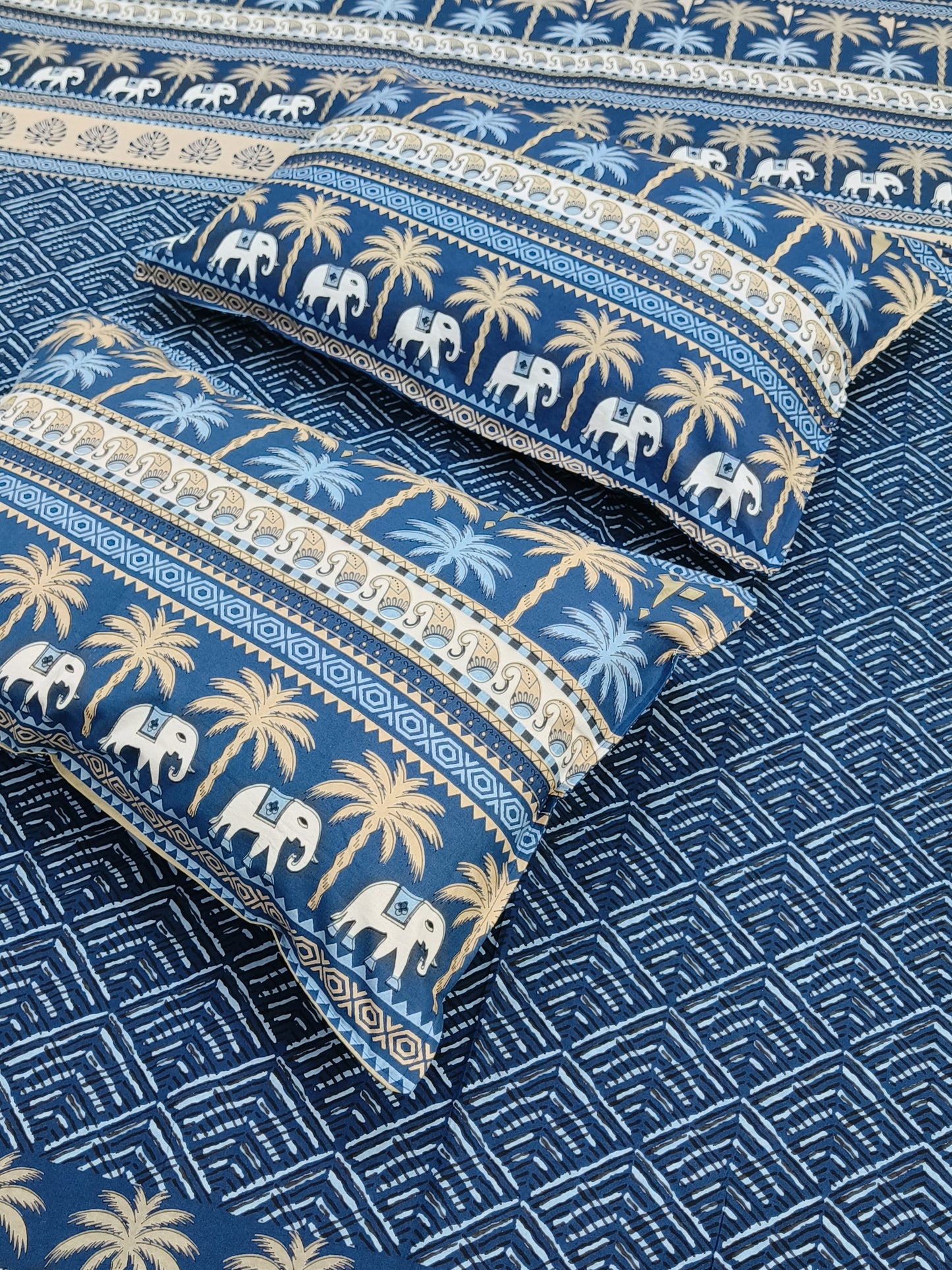 Gulbahaar King Size Bedsheets