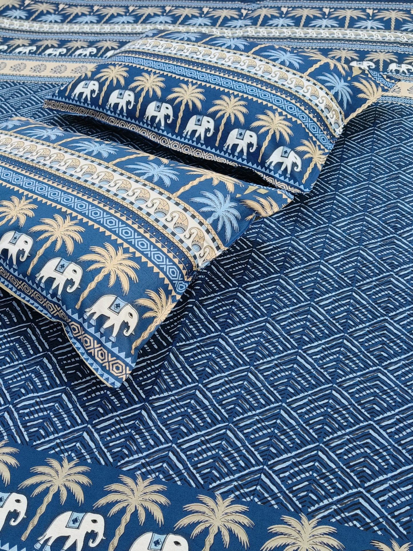 Gulbahaar King Size Bedsheets