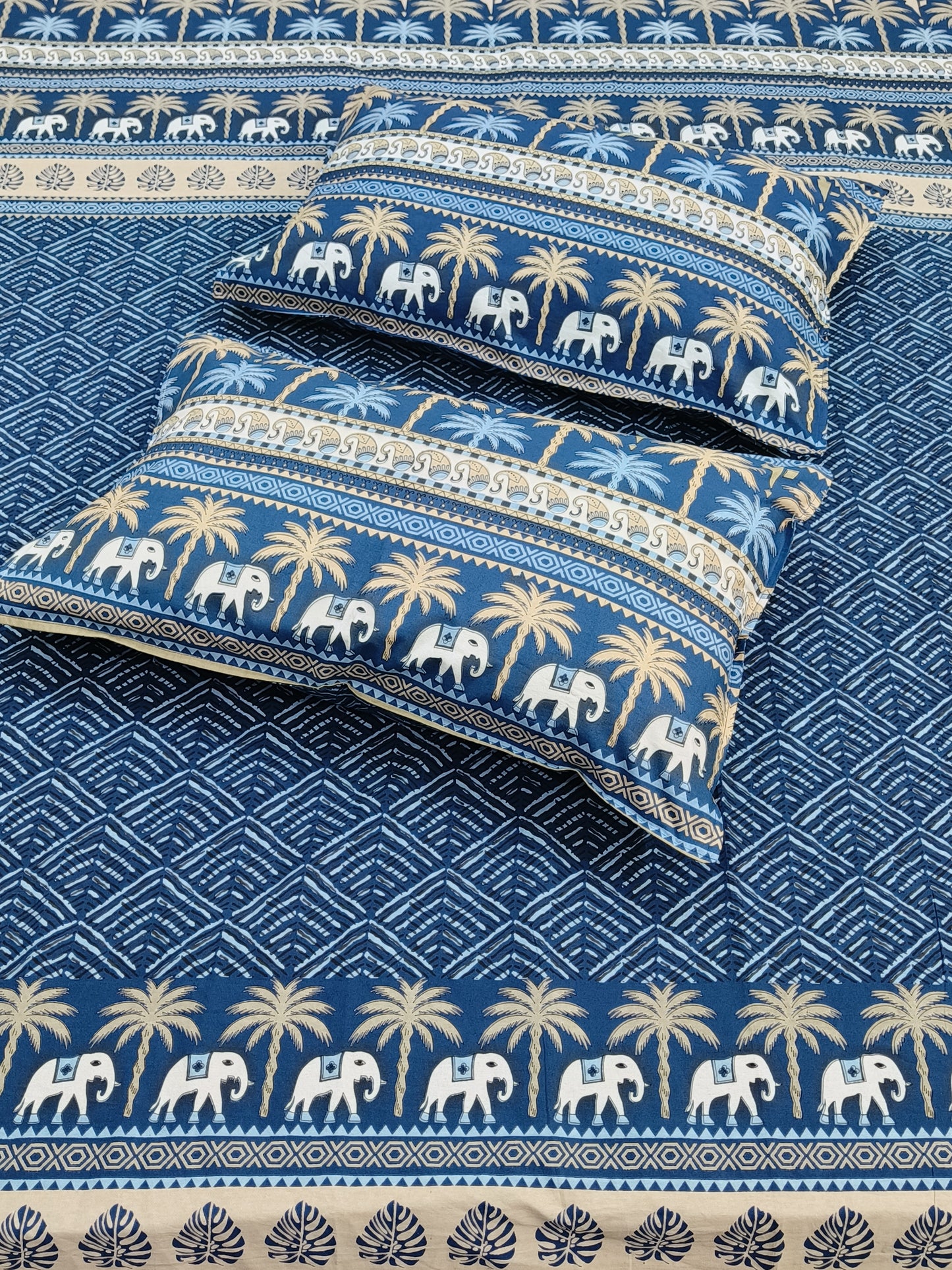 Gulbahaar King Size Bedsheets