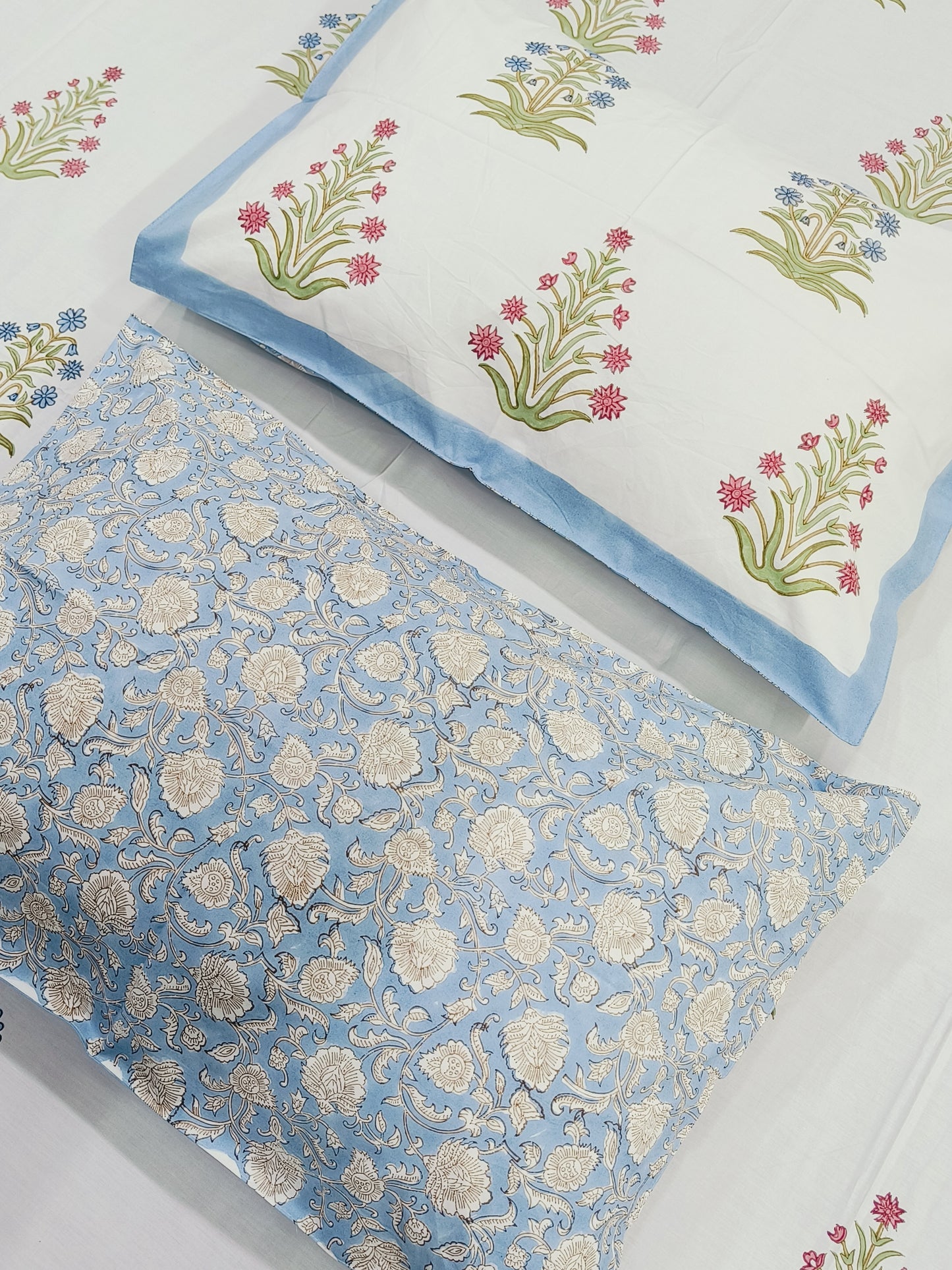 FRESH ARRIVAL Handblock Printed Premium Bedsheets (Dispatch Time 24 Hours)