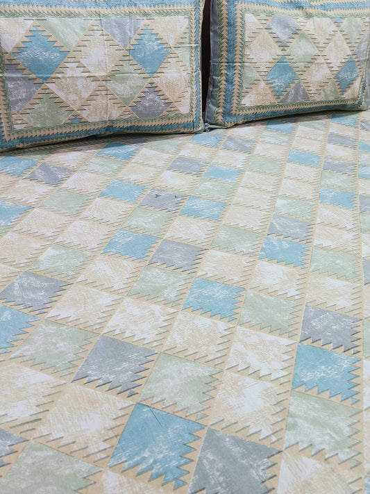FRESH ARRIVALS Gulbahaar King Size Bedsheets
