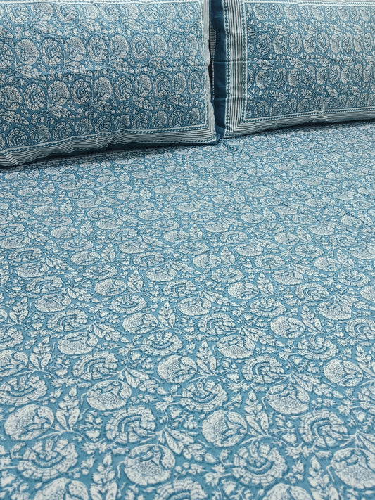 FRESH ARRIVALS Gulbahaar King Size Bedsheets