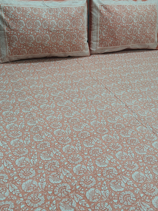 FRESH ARRIVALS Gulbahaar King Size Bedsheets