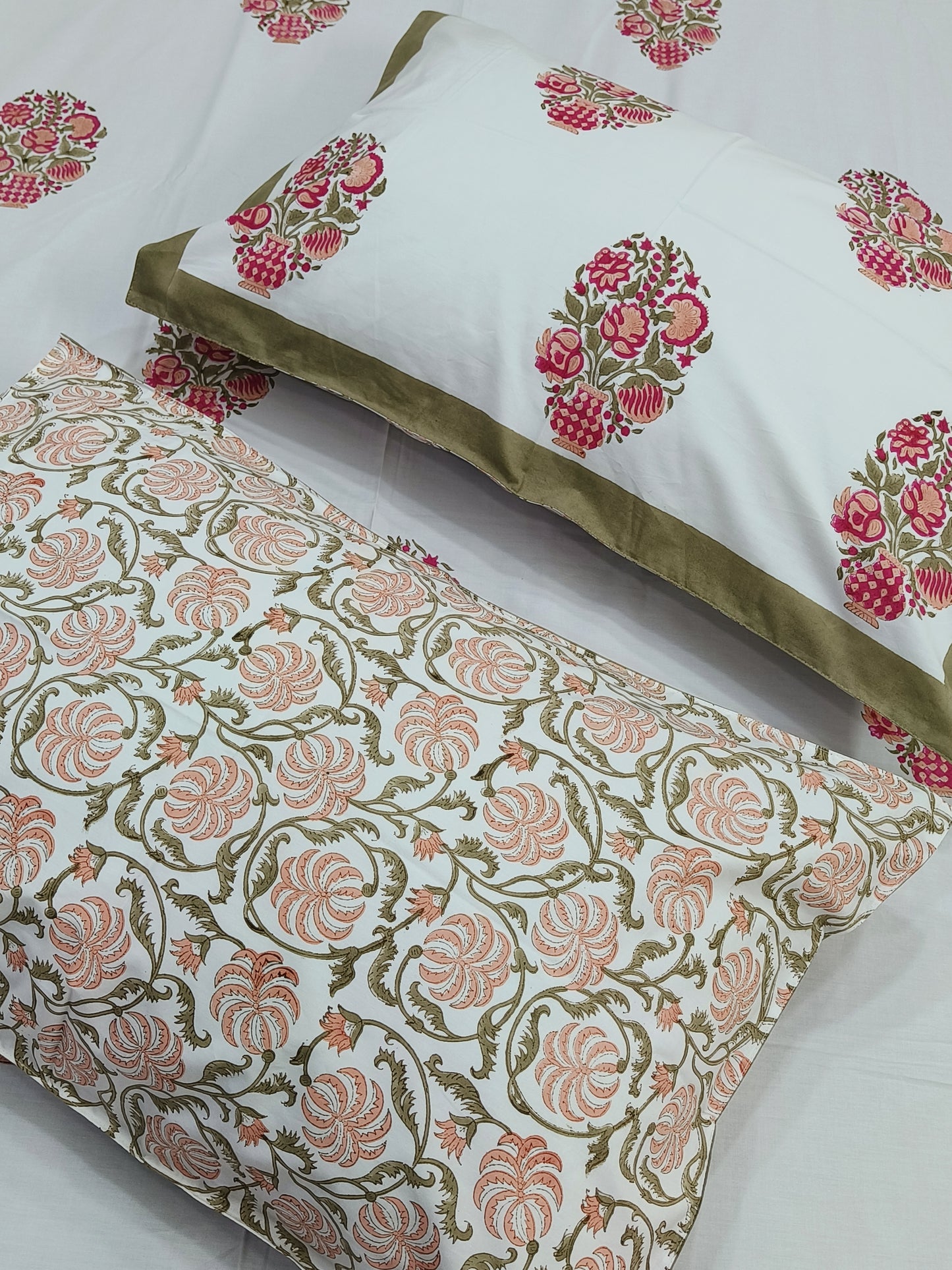 Handblock Printed Premium Bedsheets