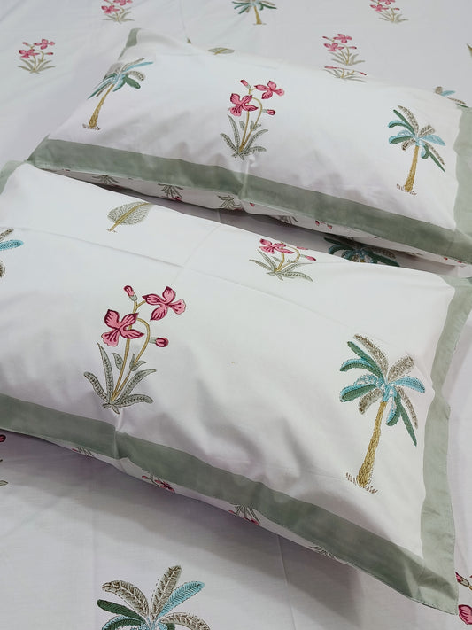 FRESH ARRIVAL Handblock Printed Premium Bedsheets