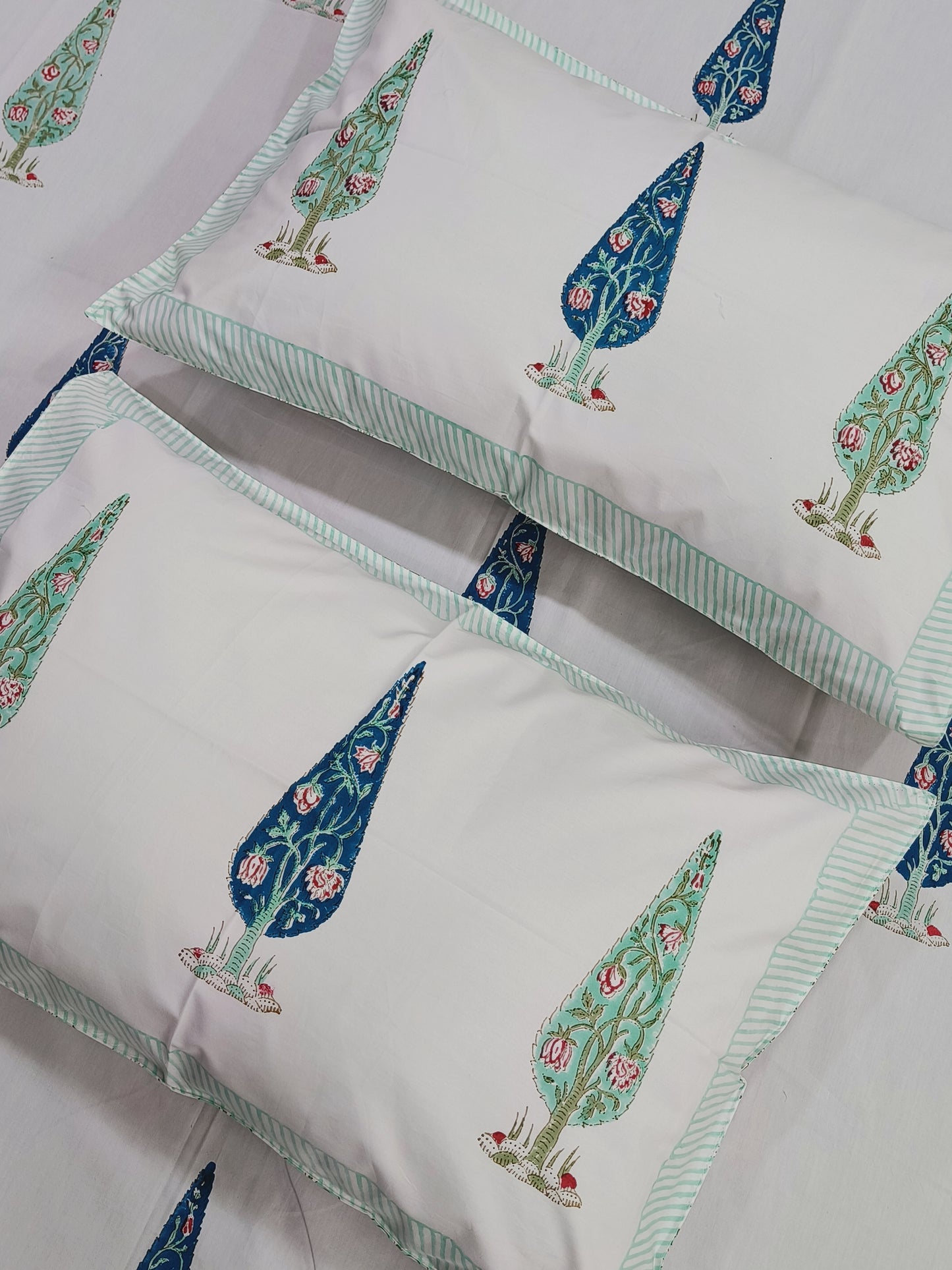FRESH ARRIVAL Handblock Printed Premium Bedsheets