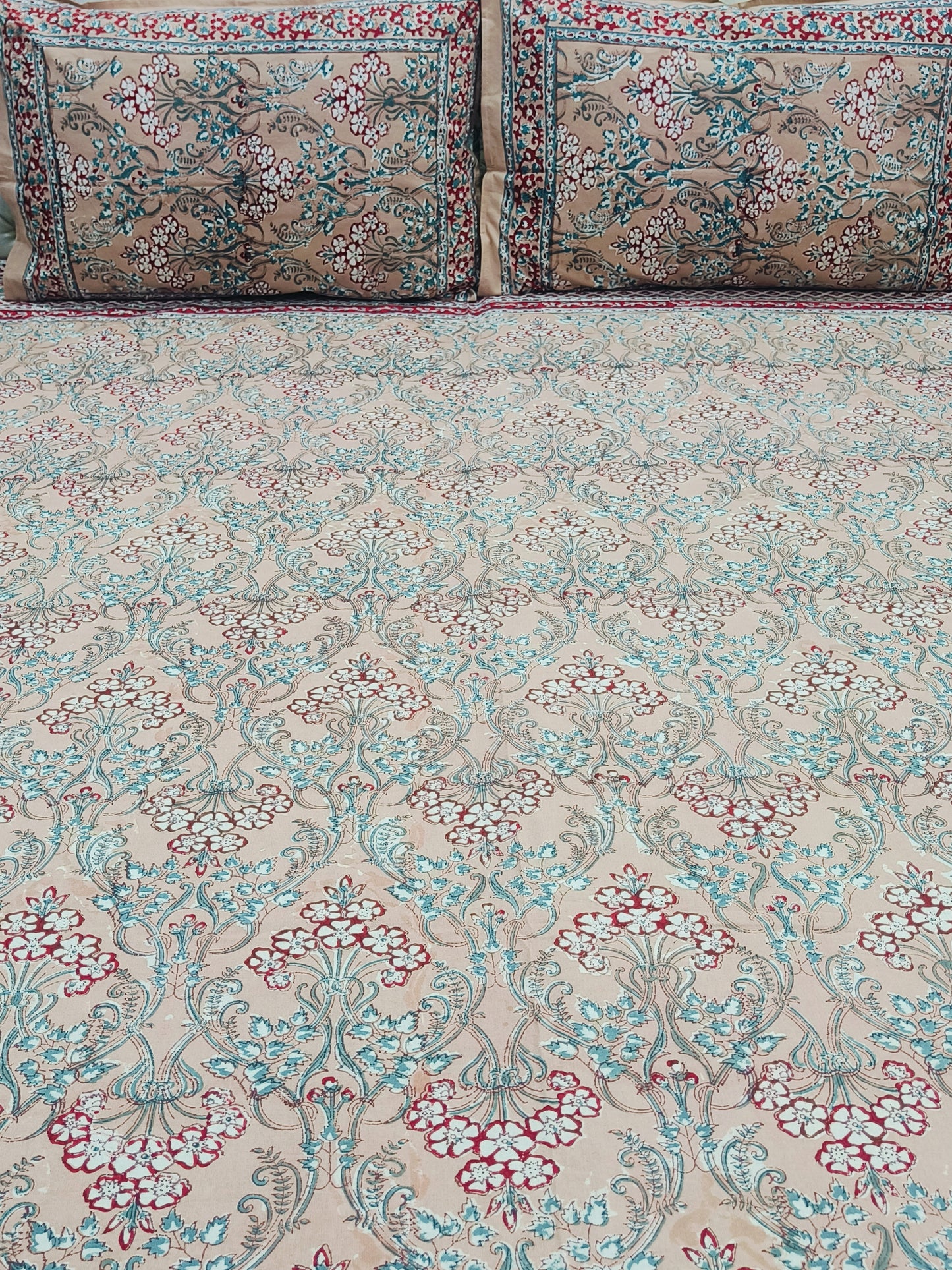 Fresh Arrival Handblock Printed Premium Bedsheets