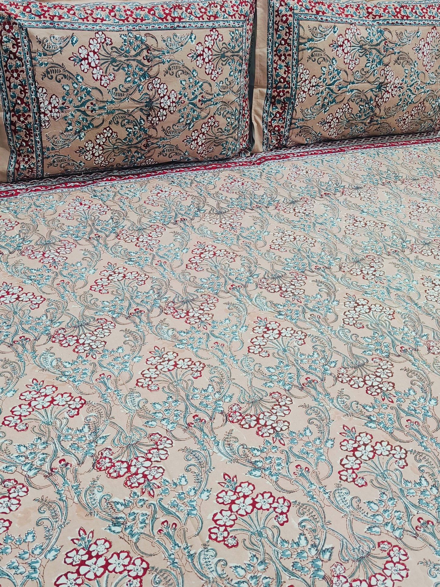 Fresh Arrival Handblock Printed Premium Bedsheets