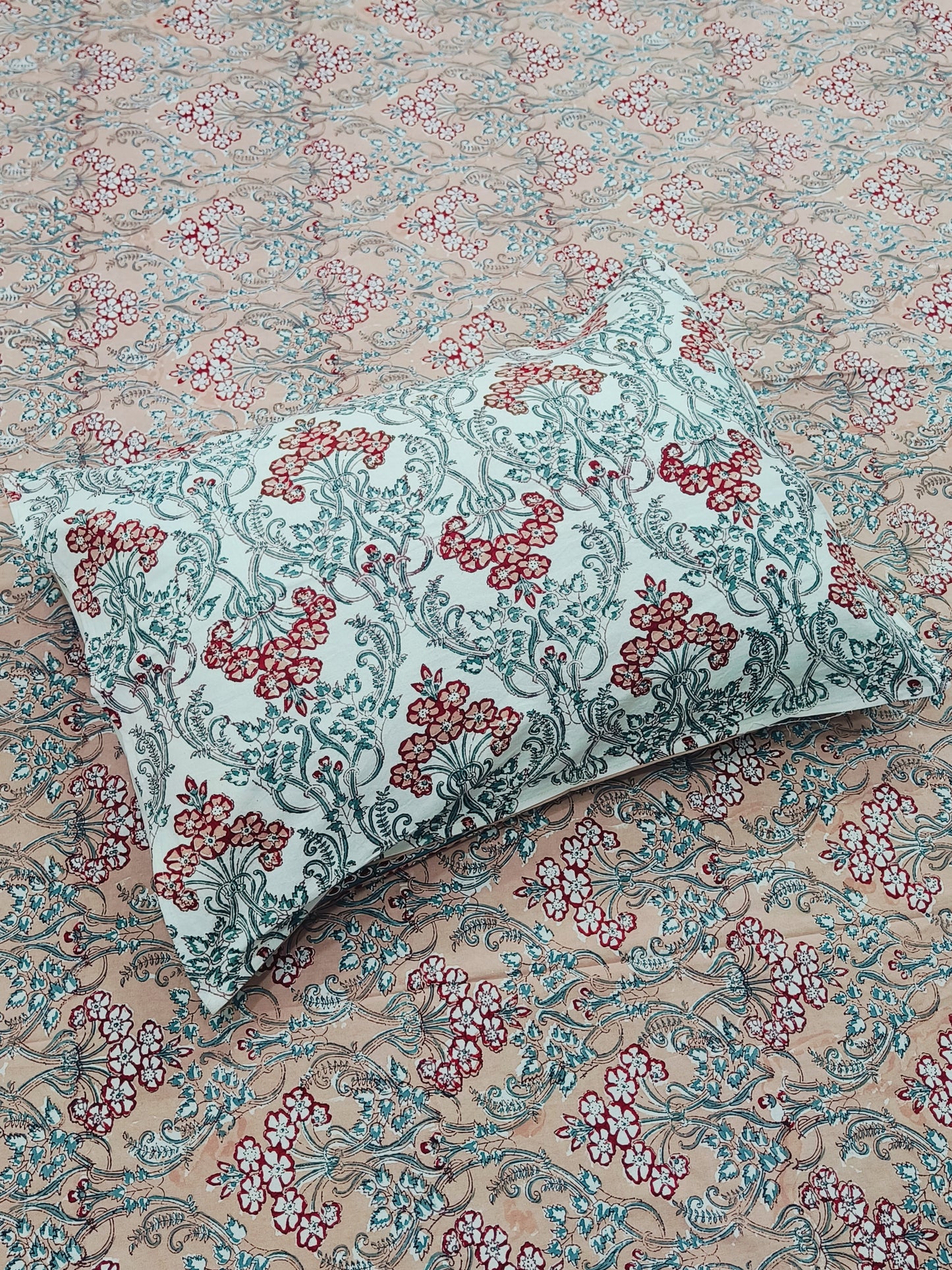 Fresh Arrival Handblock Printed Premium Bedsheets