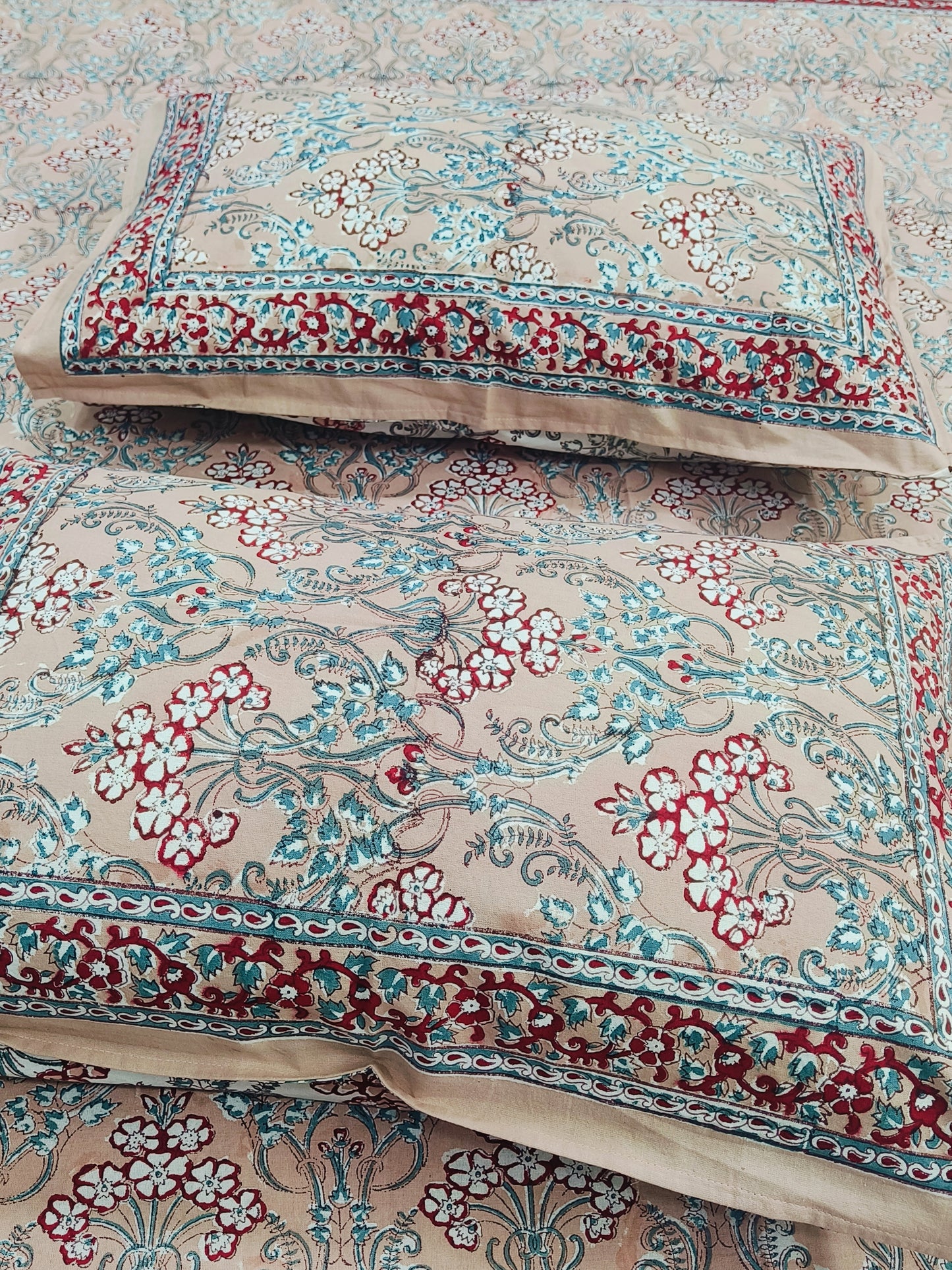 Fresh Arrival Handblock Printed Premium Bedsheets