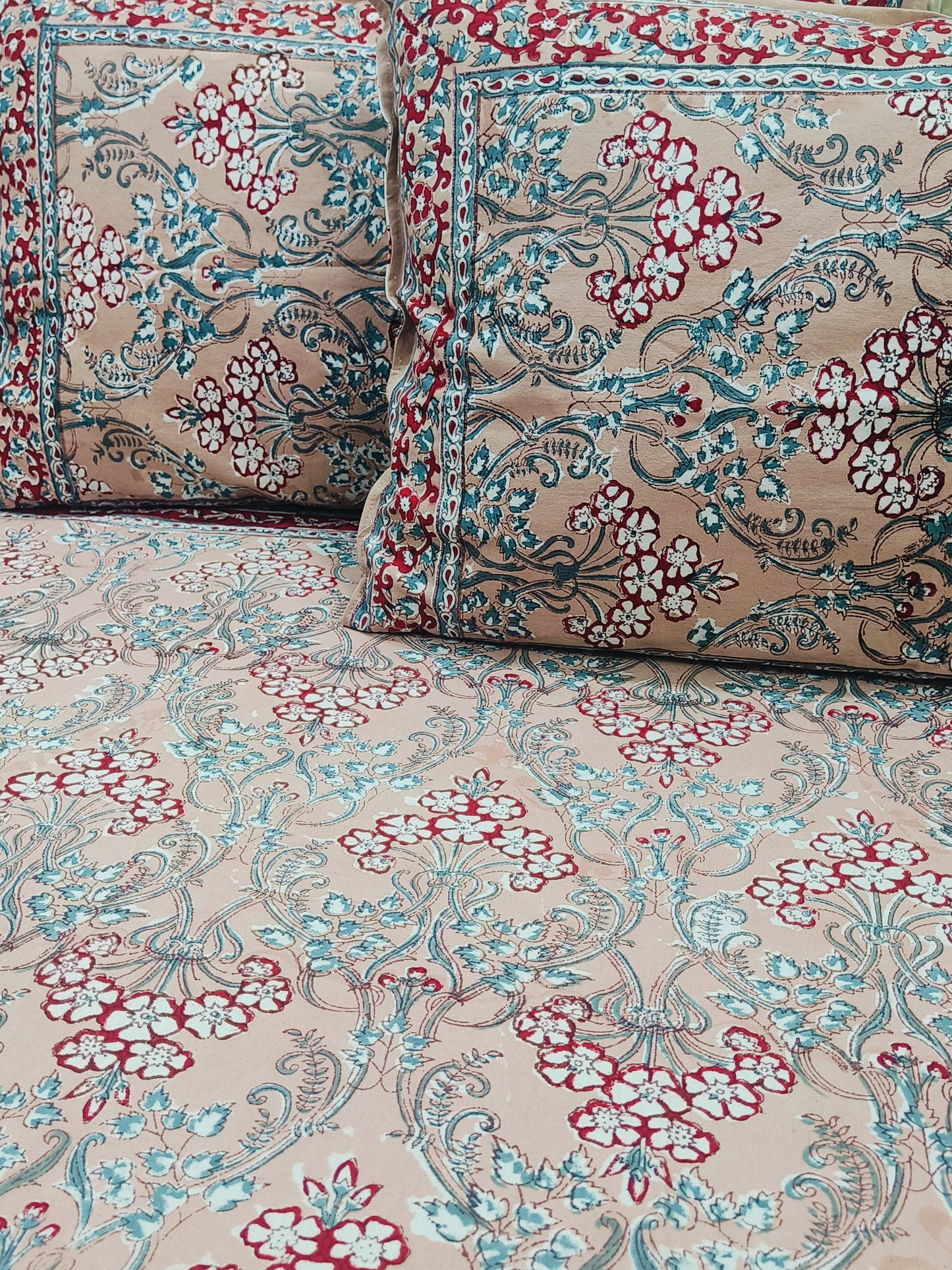 Fresh Arrival Handblock Printed Premium Bedsheets