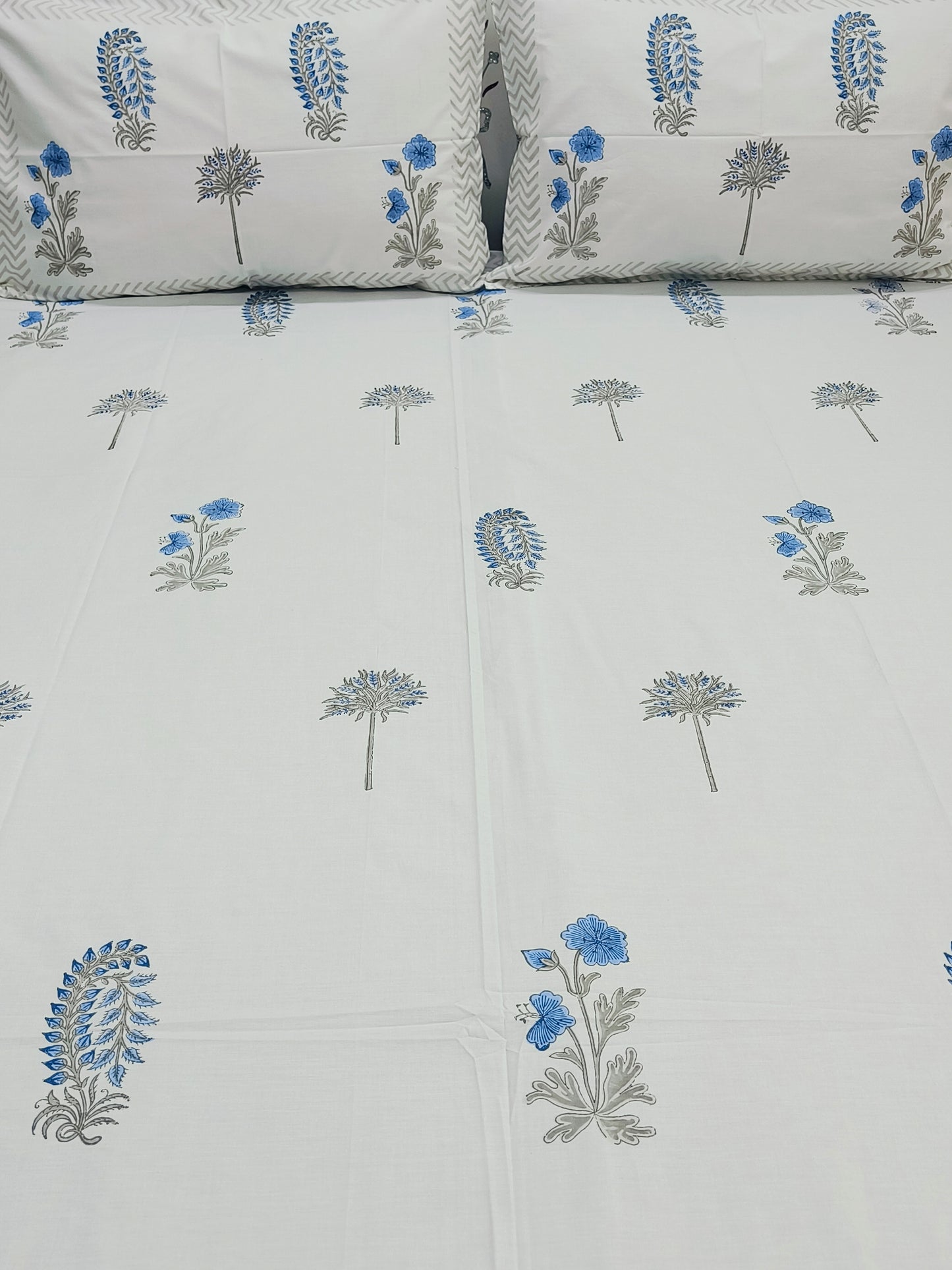 Fresh Arrival Handblock Printed Premium Bedsheets