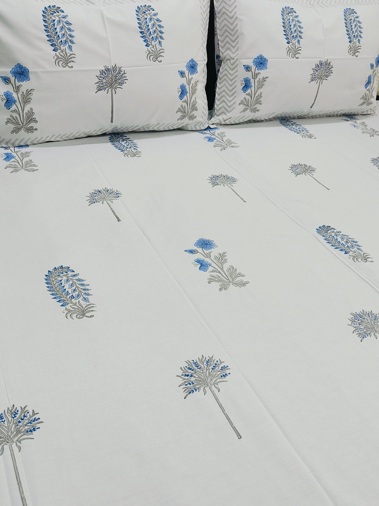 Fresh Arrival Handblock Printed Premium Bedsheets