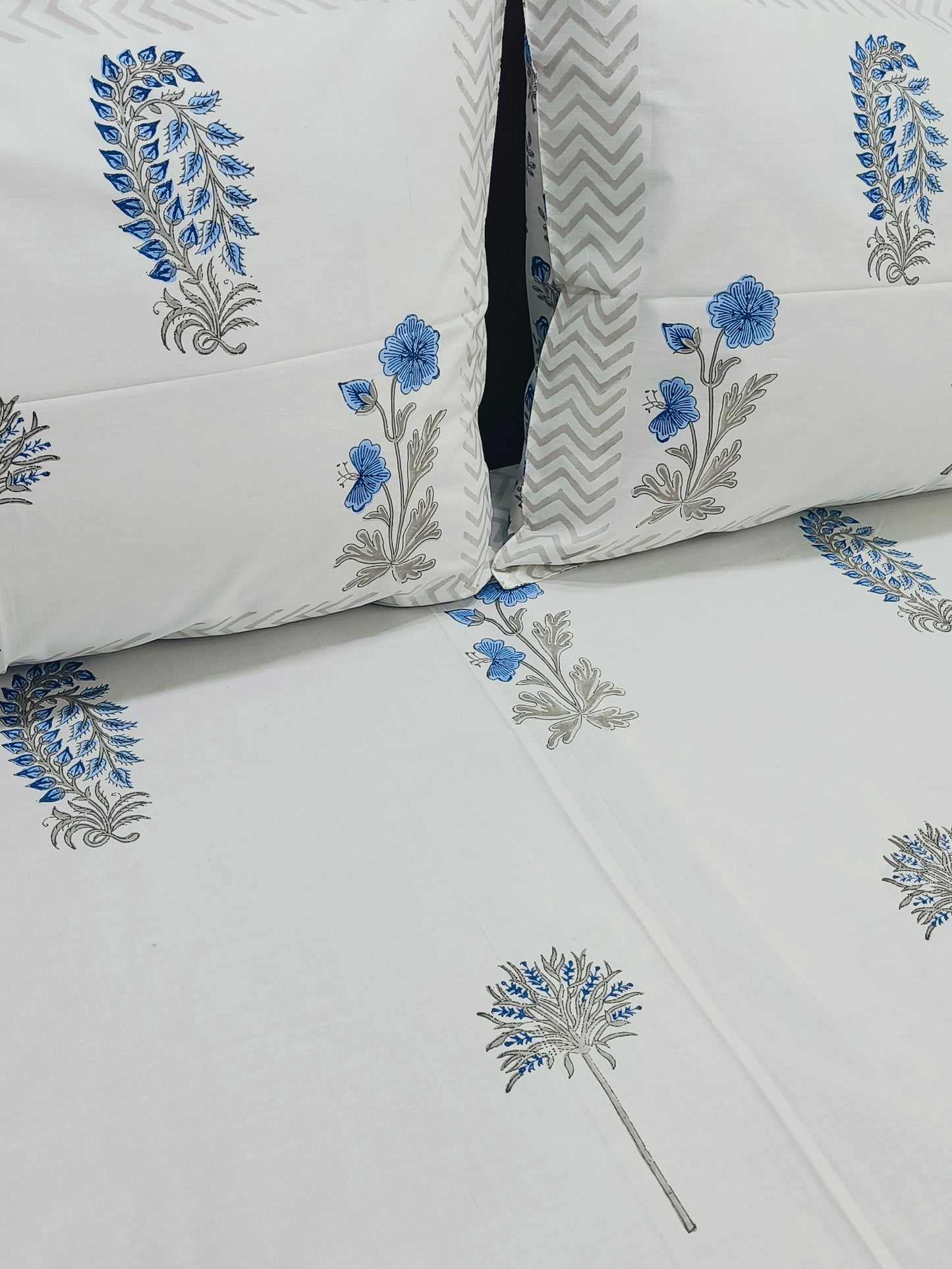 Fresh Arrival Handblock Printed Premium Bedsheets