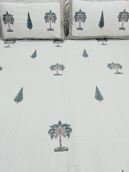Fresh Arrival Handblock Printed Premium Bedsheets
