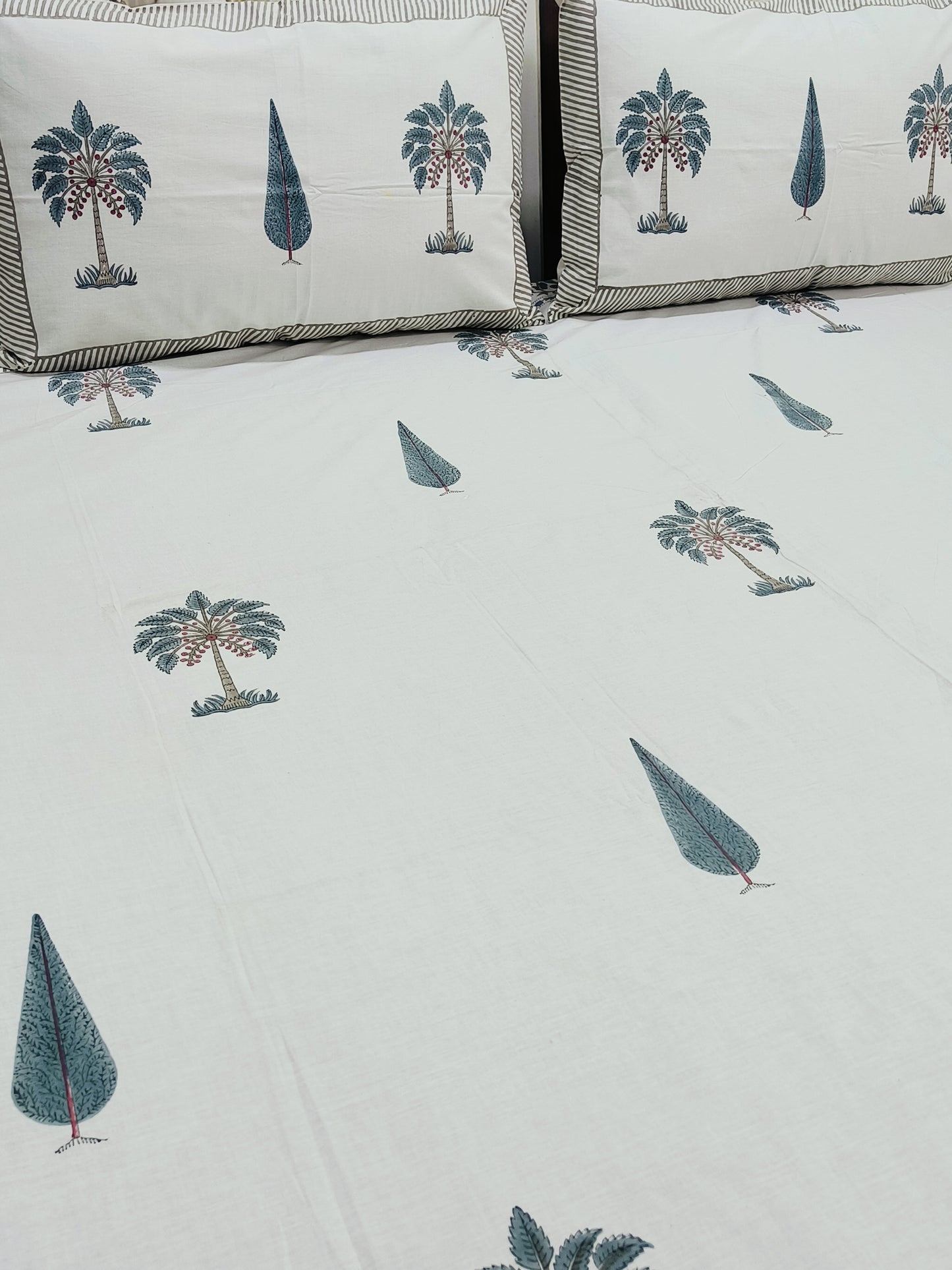 Fresh Arrival Handblock Printed Premium Bedsheets