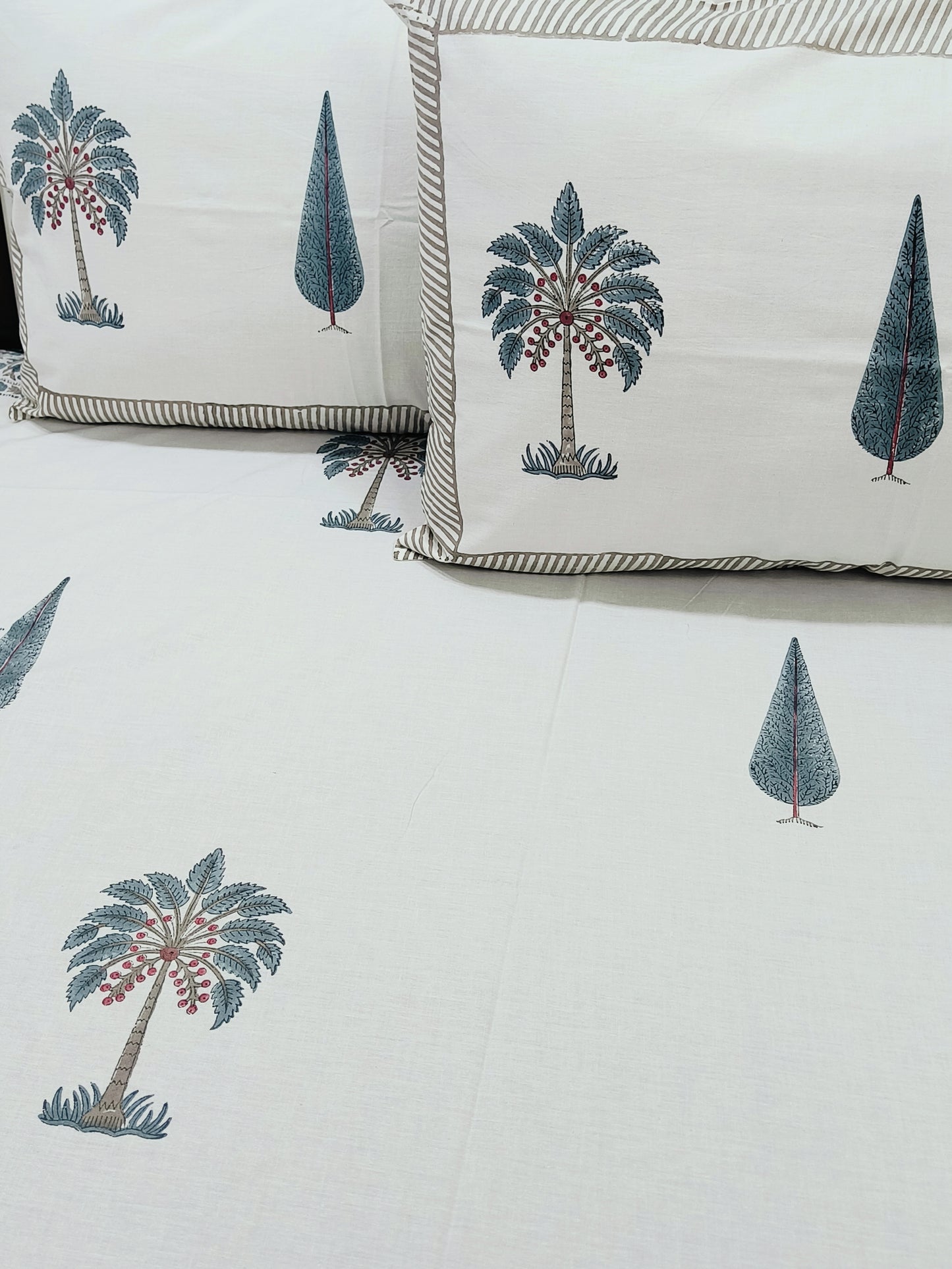 Fresh Arrival Handblock Printed Premium Bedsheets