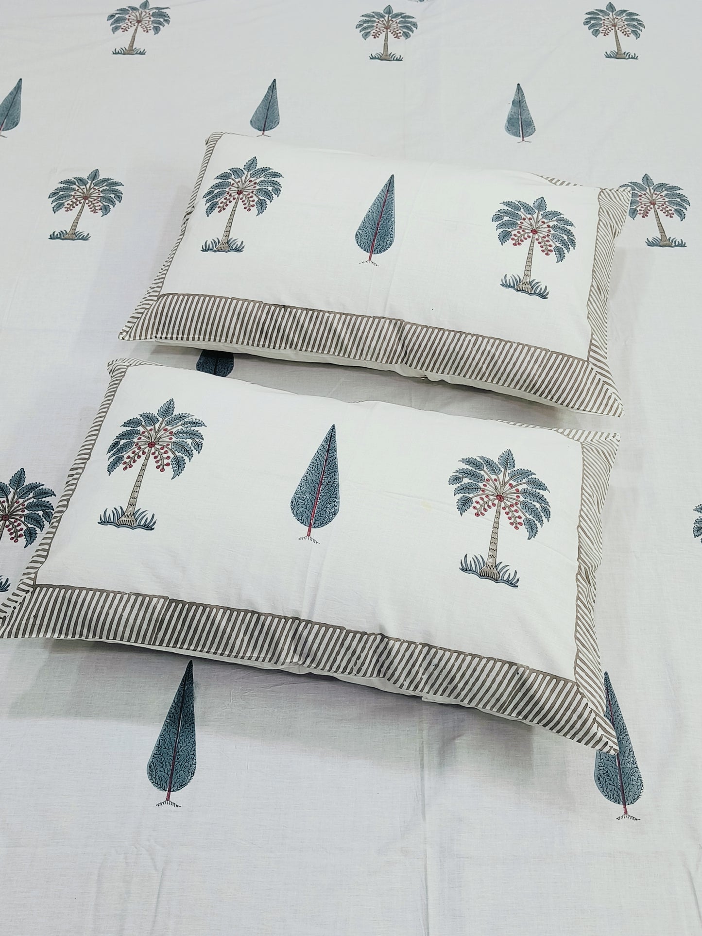 Fresh Arrival Handblock Printed Premium Bedsheets