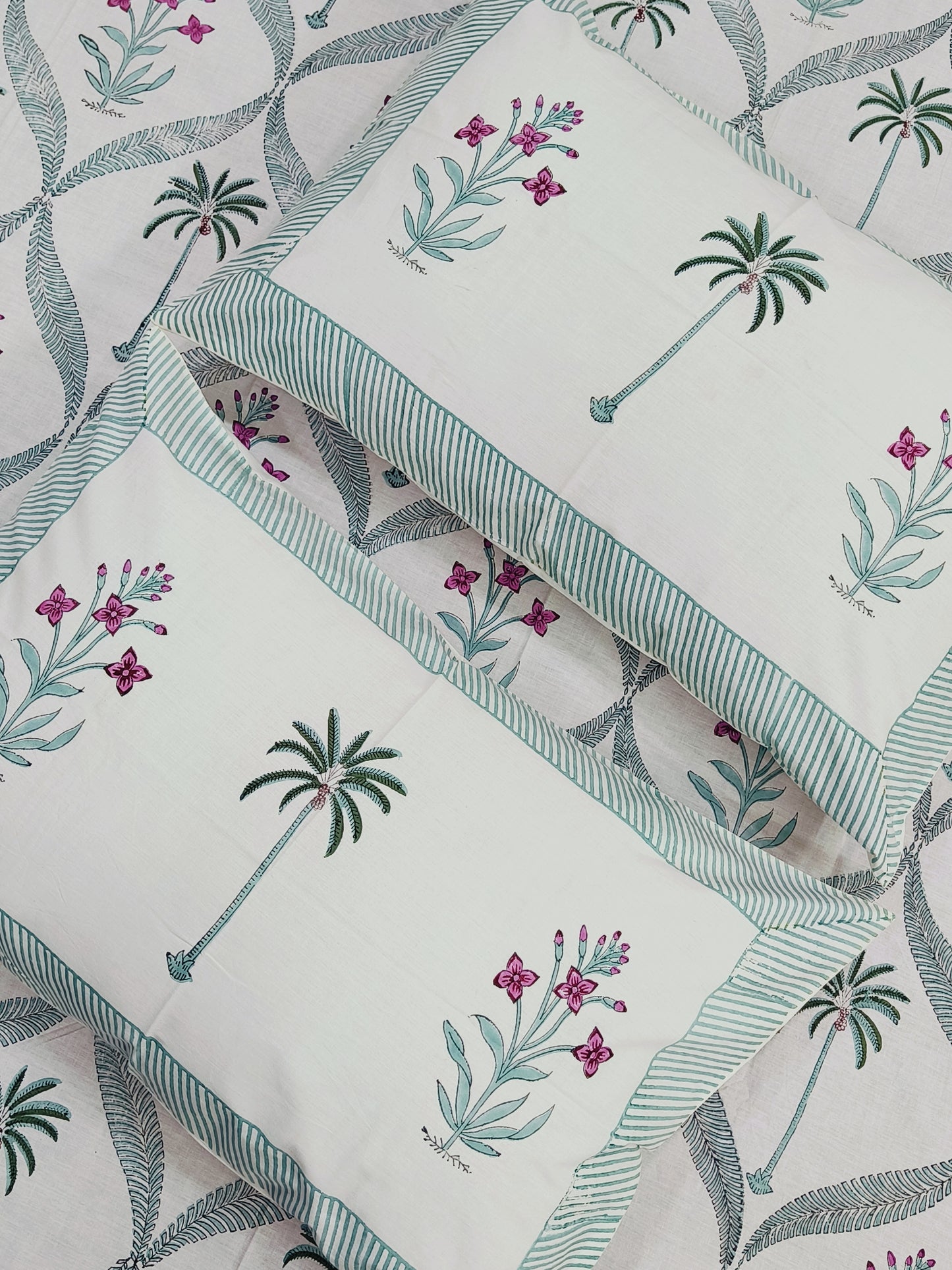 Fresh Arrival Handblock Printed Premium Bedsheets