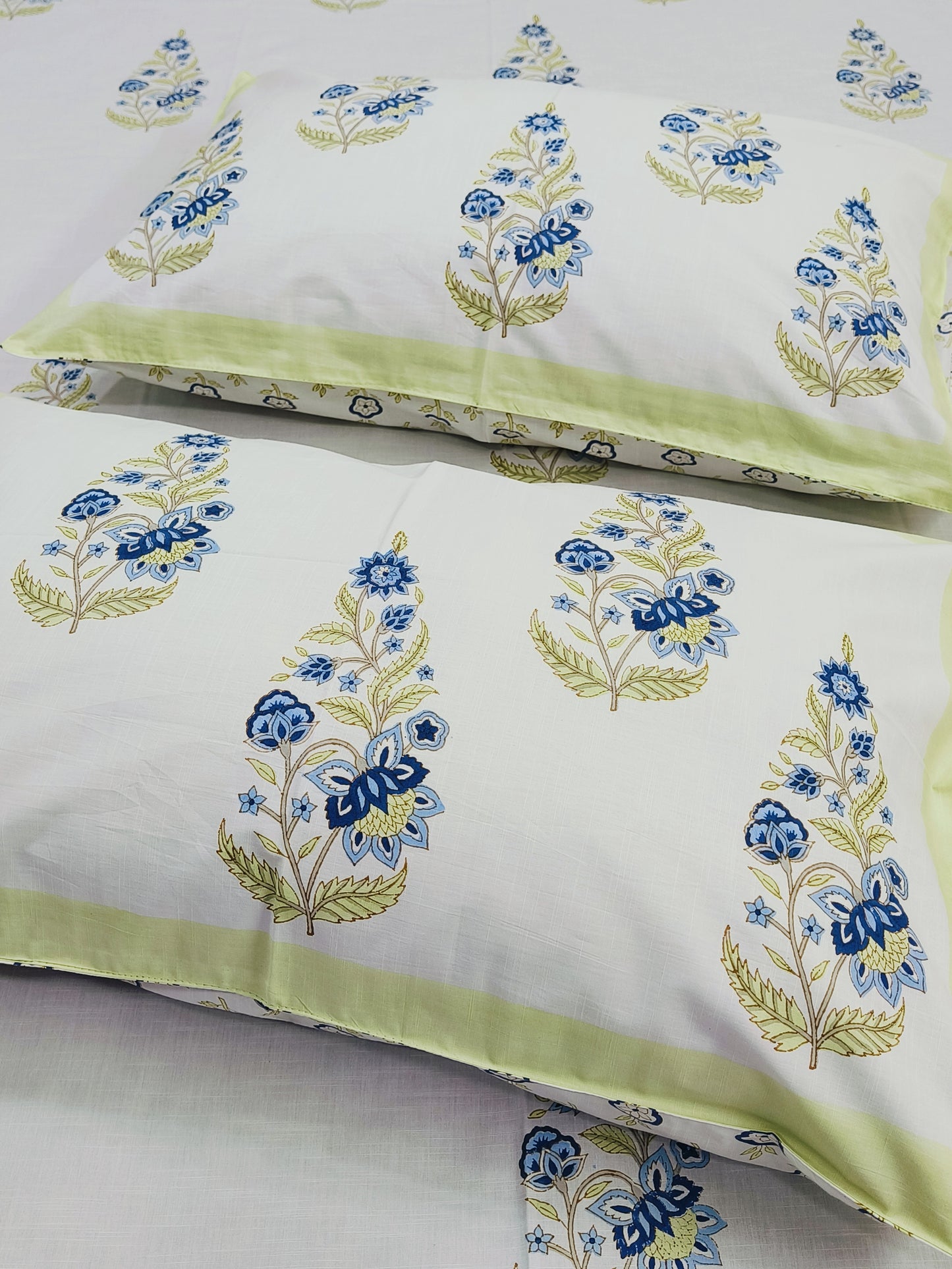 Fresh Arrival Handblock Printed Premium Bedsheets