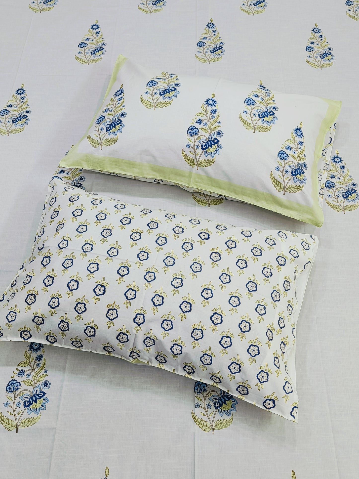 Fresh Arrival Handblock Printed Premium Bedsheets