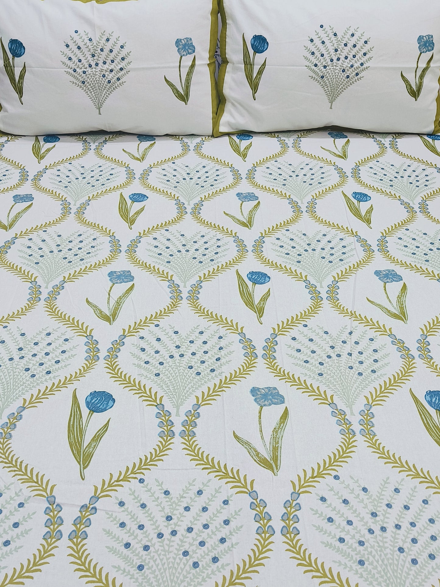 Handblock Printed Premium Bedsheets