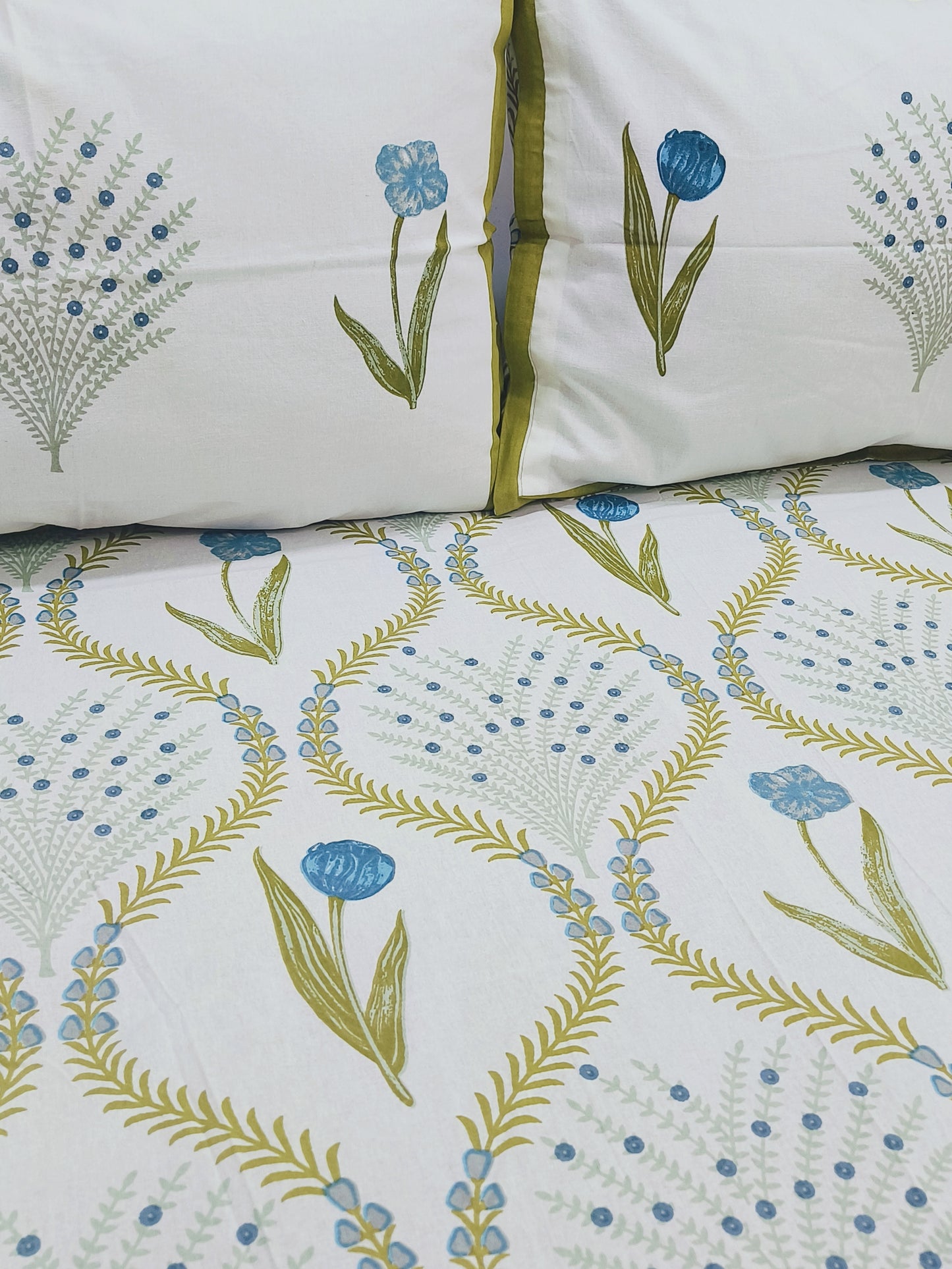 Handblock Printed Premium Bedsheets