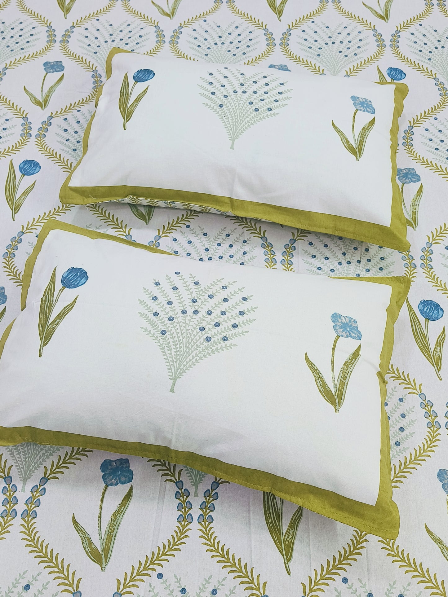 Handblock Printed Premium Bedsheets