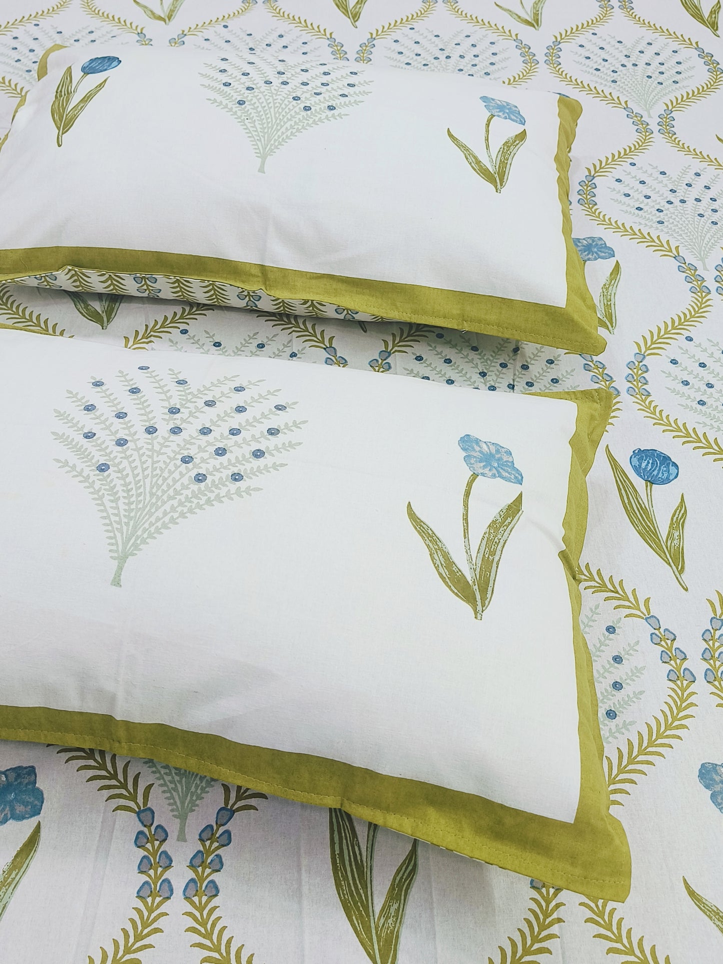 Handblock Printed Premium Bedsheets