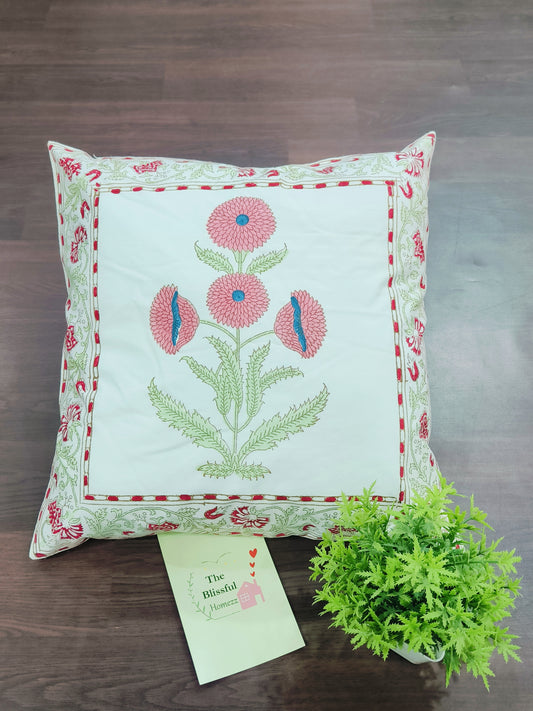 Handblock Printed Cushion Cover