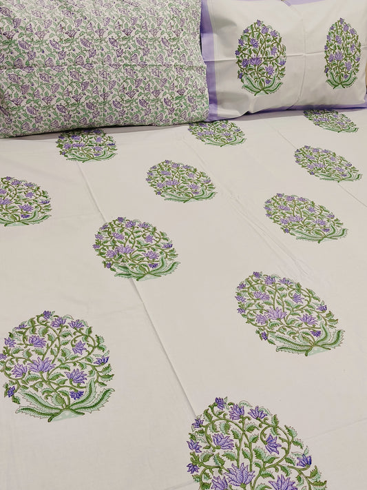 Handblock Printed Premium Bedsheets